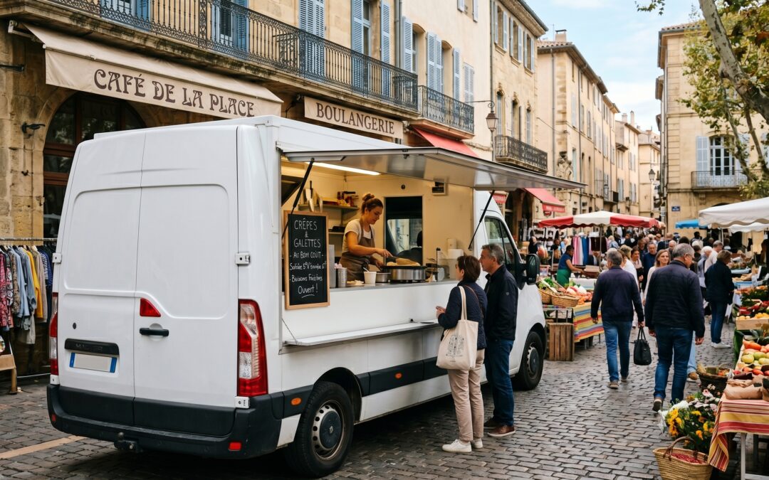 CT camionnette aménagée : food truck, ambulance, véhicule de métier