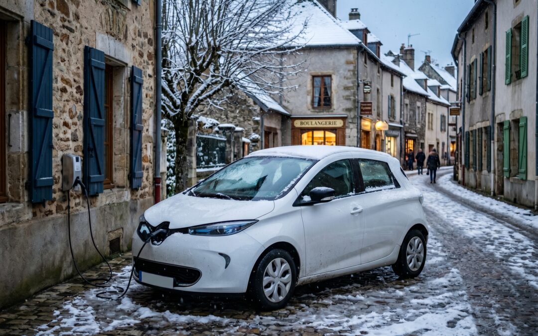Voiture électrique en hiver : impact sur la batterie et le contrôle technique