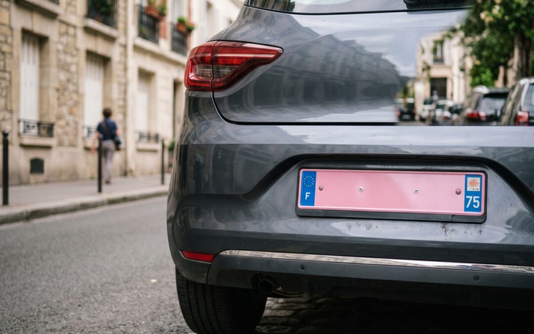 Plaques d&rsquo;immatriculation roses 2026 : ce qui change et l&rsquo;impact sur le CT